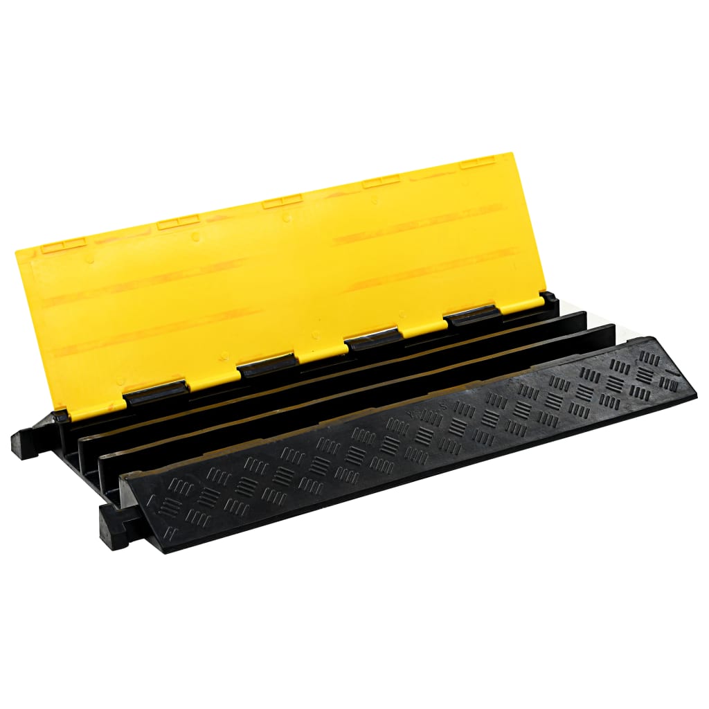 Cable Protector Ramp 3 Channels Rubber 93 cm