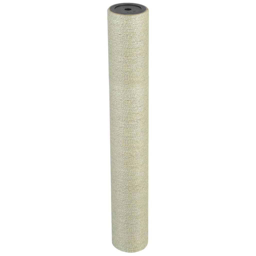 Cat Scratching Post 8x55 cm 10 mm Beige