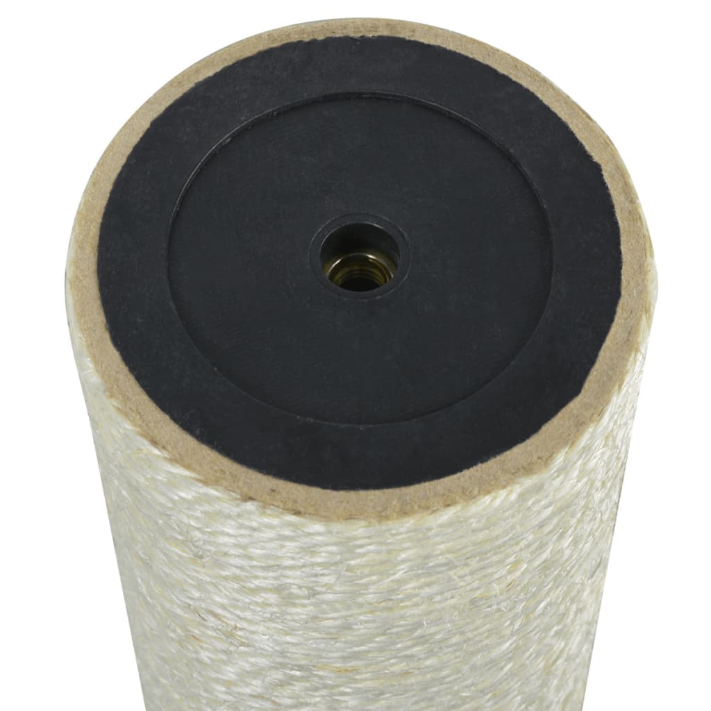 Cat Scratching Post 8x20 cm 8 mm Beige