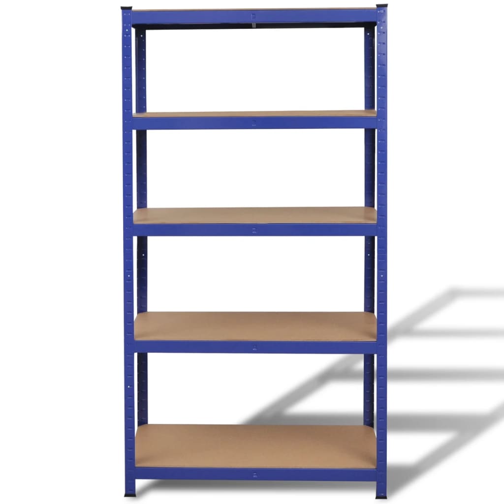 Storage Shelf Garage Storage Organizer Blue