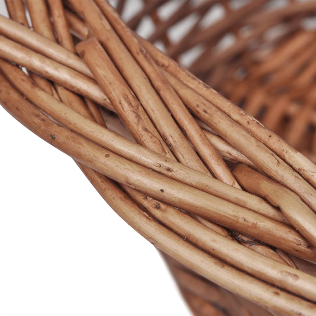 Willow Dog Basket/Pet Bed Natural 70 cm