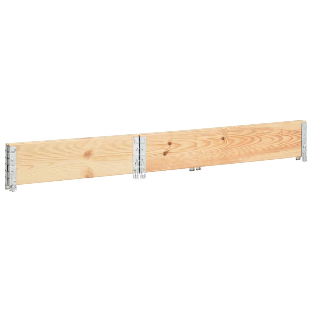 Pallet Collar 50x100 cm Solid Pine Wood