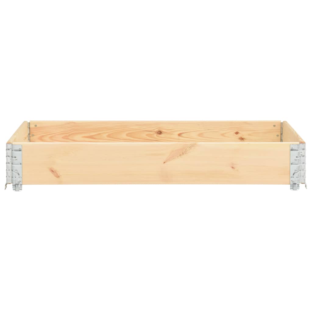 Pallet Collar 50x150 cm Solid Pine Wood