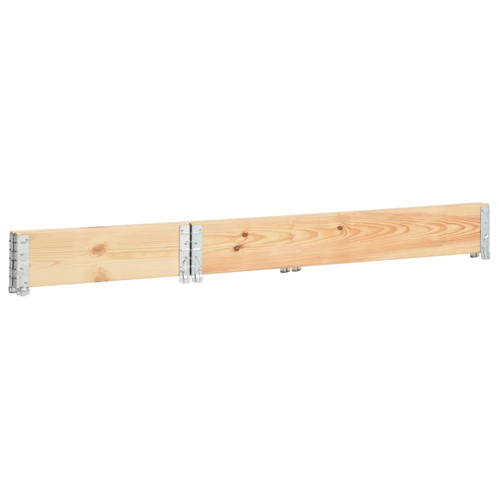 Pallet Collar 50x150 cm Solid Pine Wood