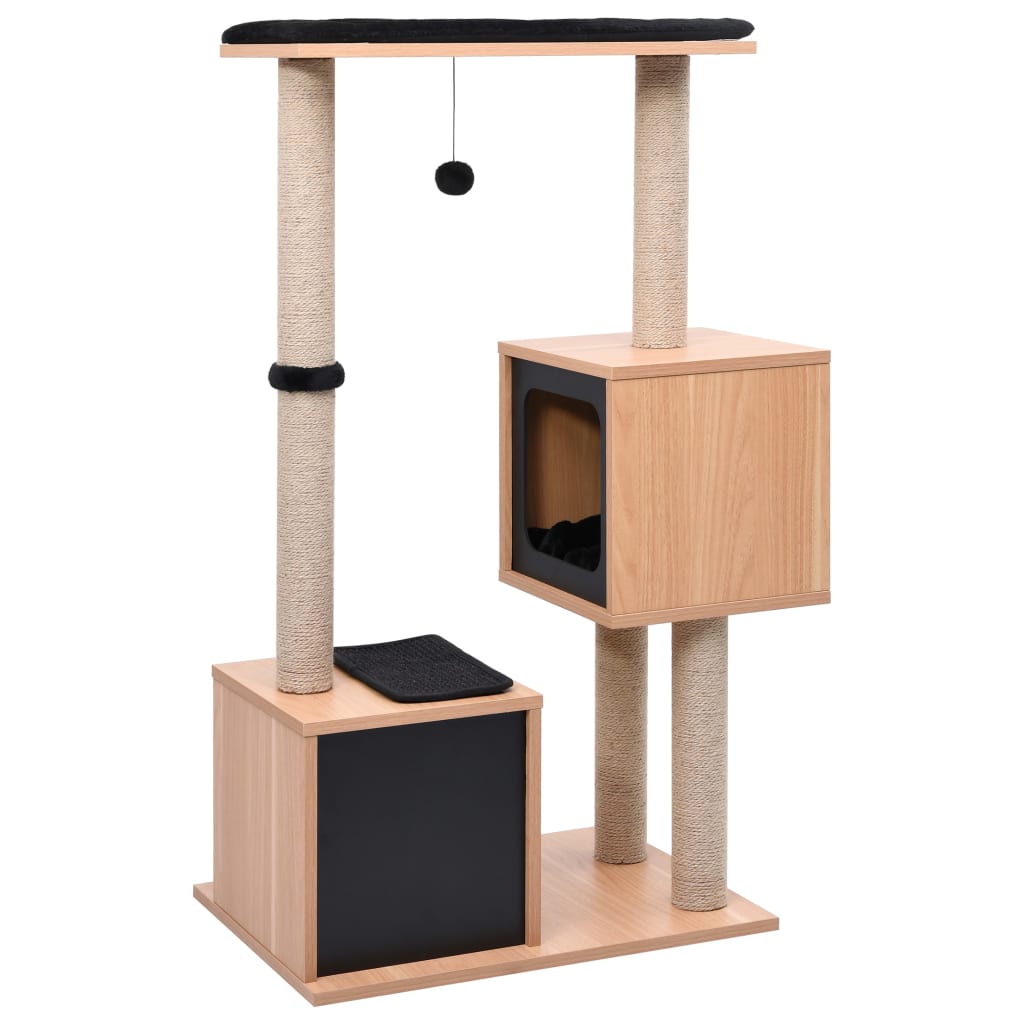 Cat Tree with Sisal Scratching Mat 104 cm