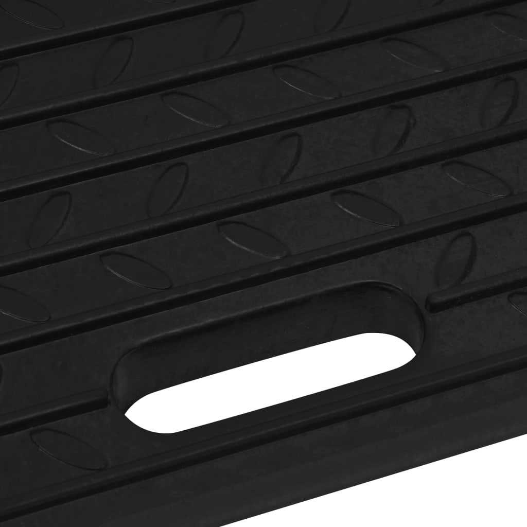 Kerb Ramps 2 pcs 50x30x11 cm Rubber