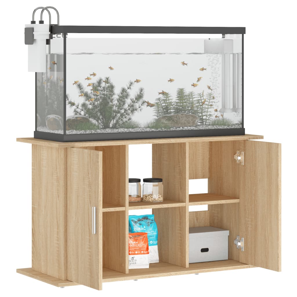 Aquarium Stand Sonoma Oak 101x41x58 cm Engineered Wood