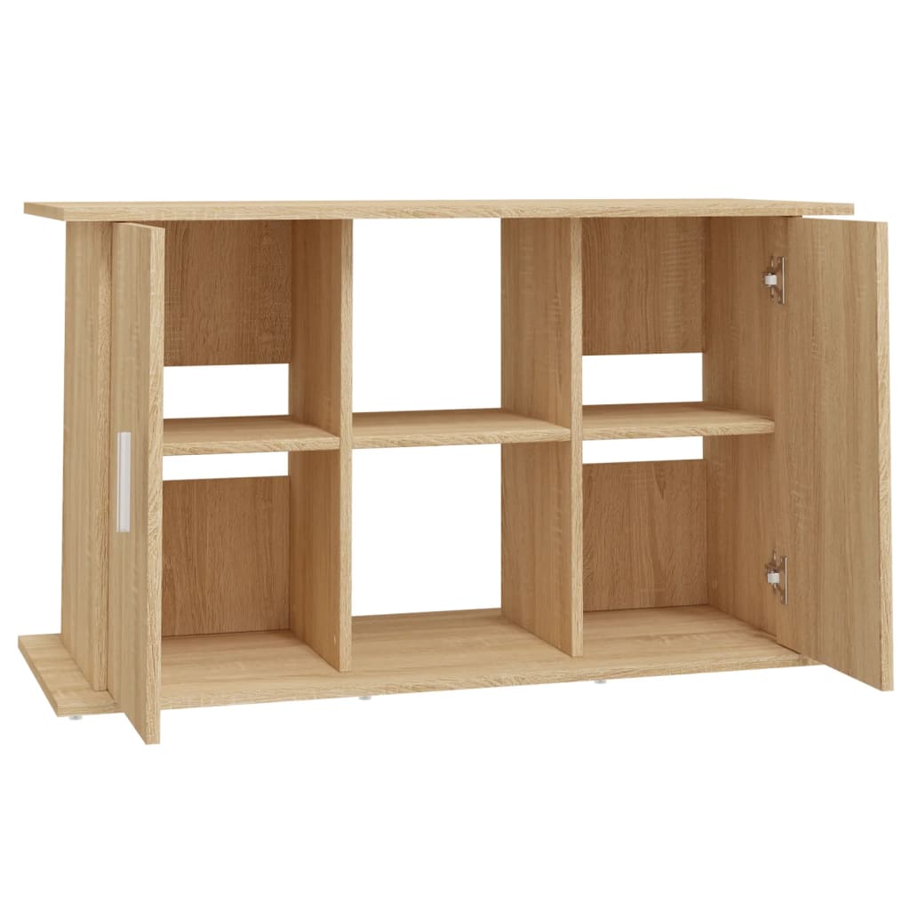 Aquarium Stand Sonoma Oak 101x41x58 cm Engineered Wood