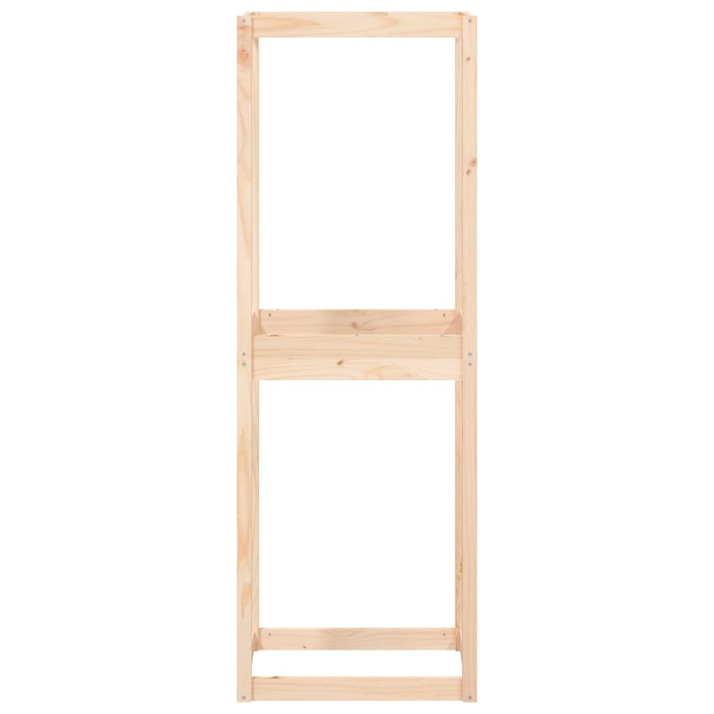 Tire Rack 63x40x180 cm Solid Wood Pine