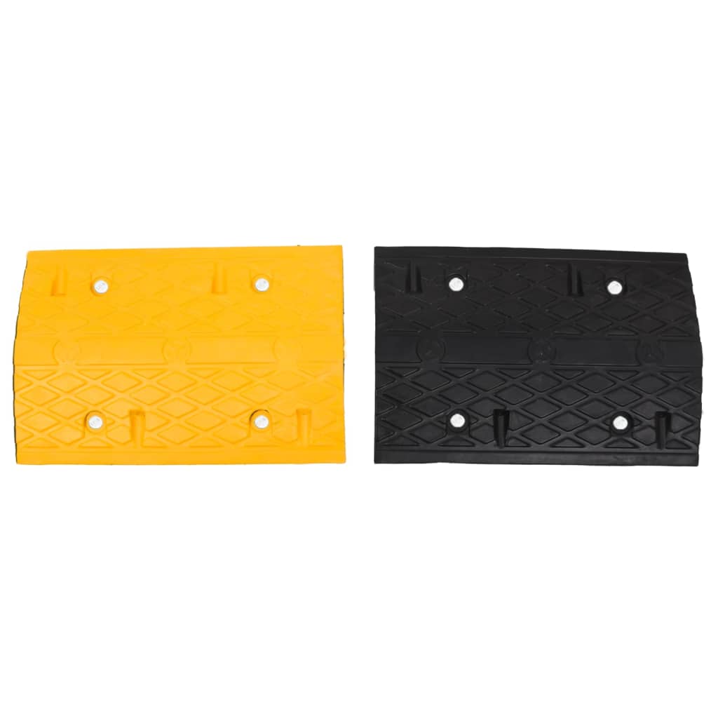 Speed Hump Yellow&Black 323x32.5x4 cm Rubber