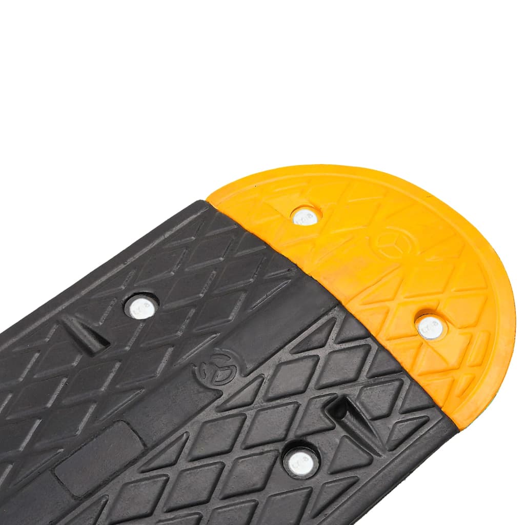 Speed Hump Yellow&Black 323x32.5x4 cm Rubber