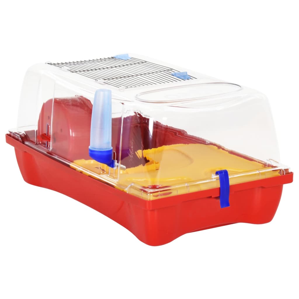 Hamster Cage Red 57x33x26 cm Polypropylene