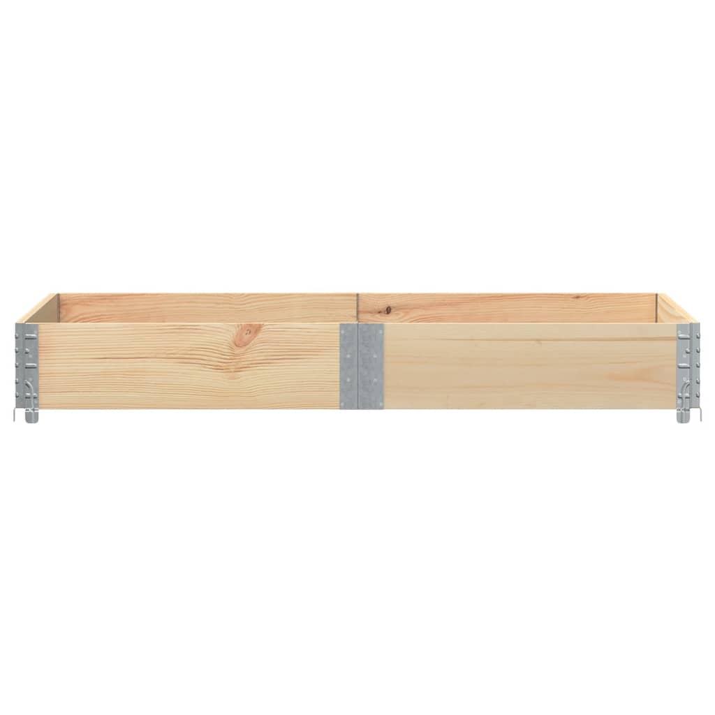 Pallet Collar 150x100 cm Solid Wood Pine