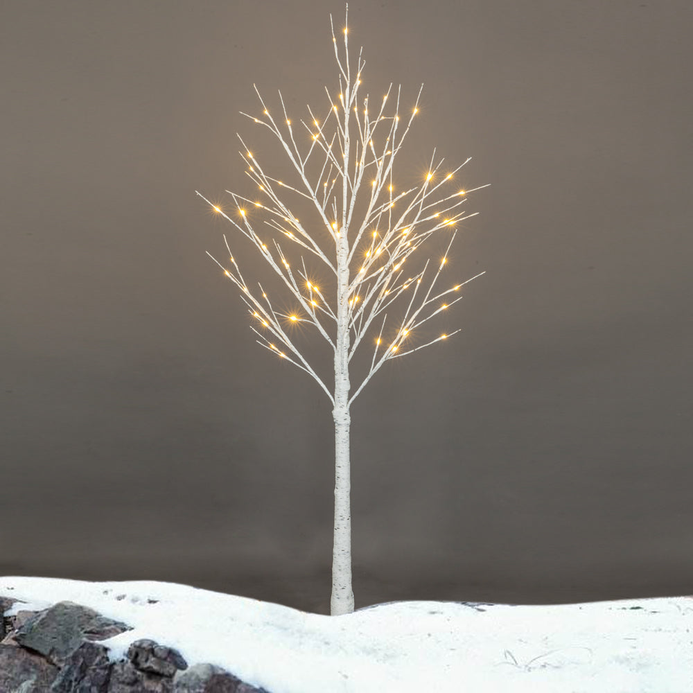 5FT Snowflake Christmas Tree with 72 LED Lamp