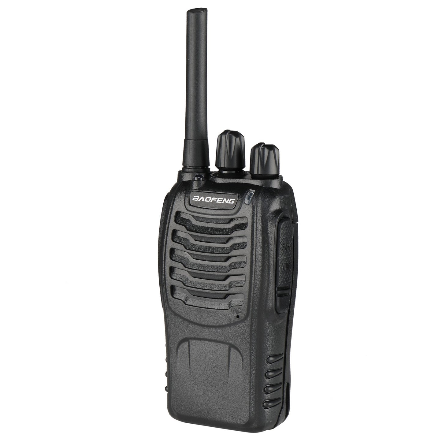 BF-88E 1500mAh Ultra-long Standby Walkie-talkie EU Standard Black - Dual Pack