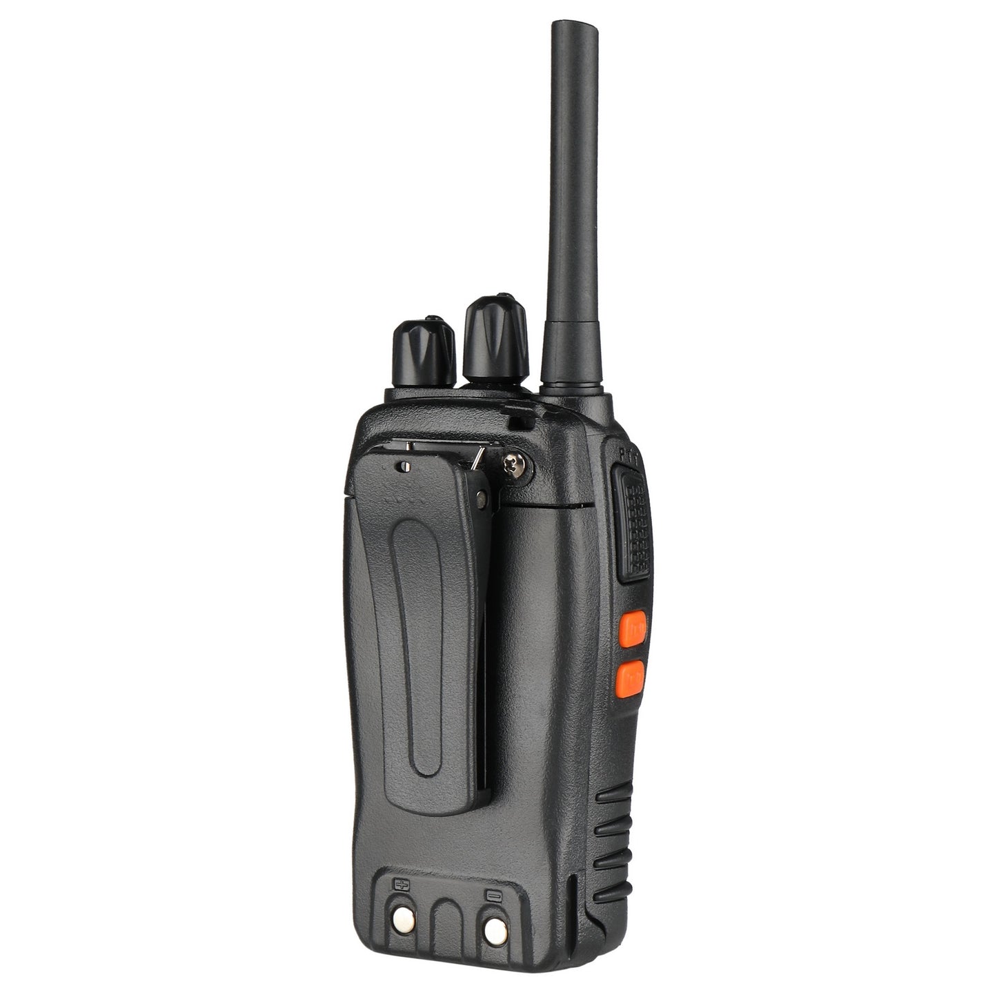 BF-88E 1500mAh Ultra-long Standby Walkie-talkie EU Standard Black - Dual Pack