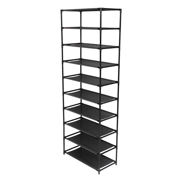 10 Tier Stackable Shoe Rack Storage Shelves