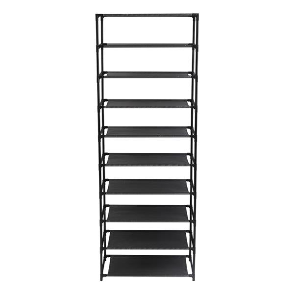 10 Tier Stackable Shoe Rack Storage Shelves