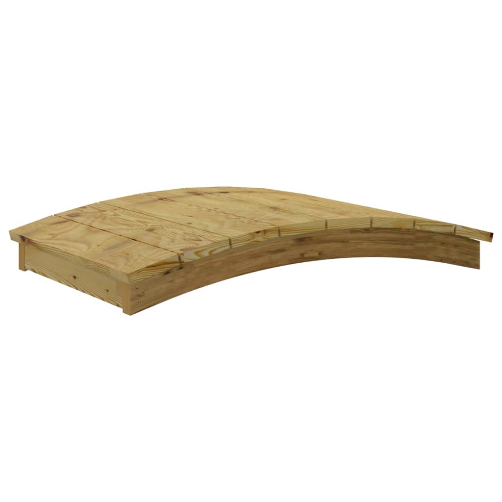 Garden Bridge 110x74 cm Solid wood Pine