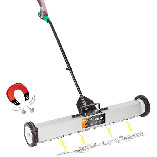 Magnetic Pick-Up Sweeper with Wheels 36" 92cm