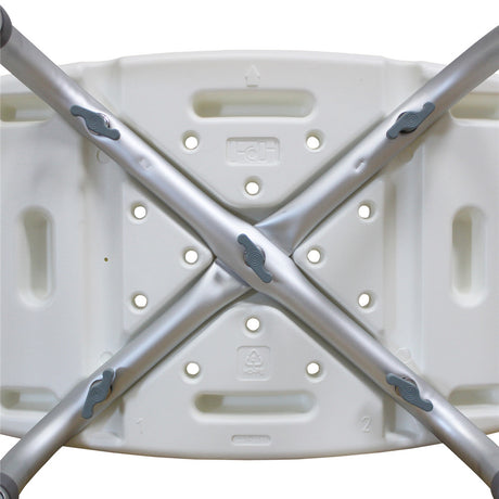 Bathroom Safety Seat Bench Stool - White