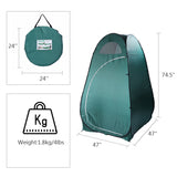 Pop Up Tent Shelter - Green