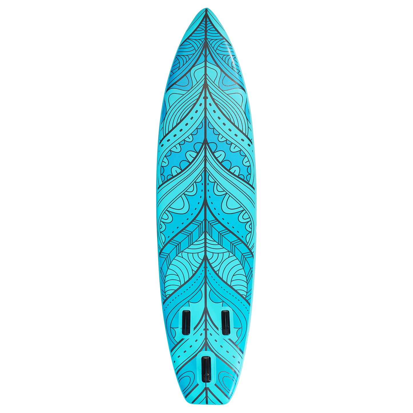 10.6ft Blue Patterned Paddleboard with Accessories